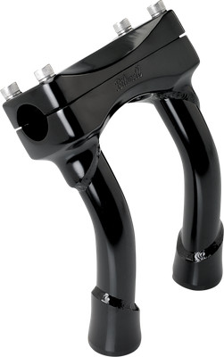 BILTWELL [6414-201-06] O/S Murdock Risers 6'' Black Pull Back