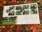 2017 - GB - Racehorse Legends - First Day Cover Newmarket Cancellation Stamp