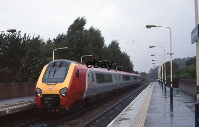 35mm Railway Slide- Voyager Class 220. 220022 @ Peterborough
