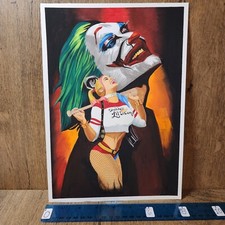 4-12-29 2734 SMPC original 8x12 drawn 1/1 art ribeiro sketch harley quinn joker | eBay US (Buy It Now)