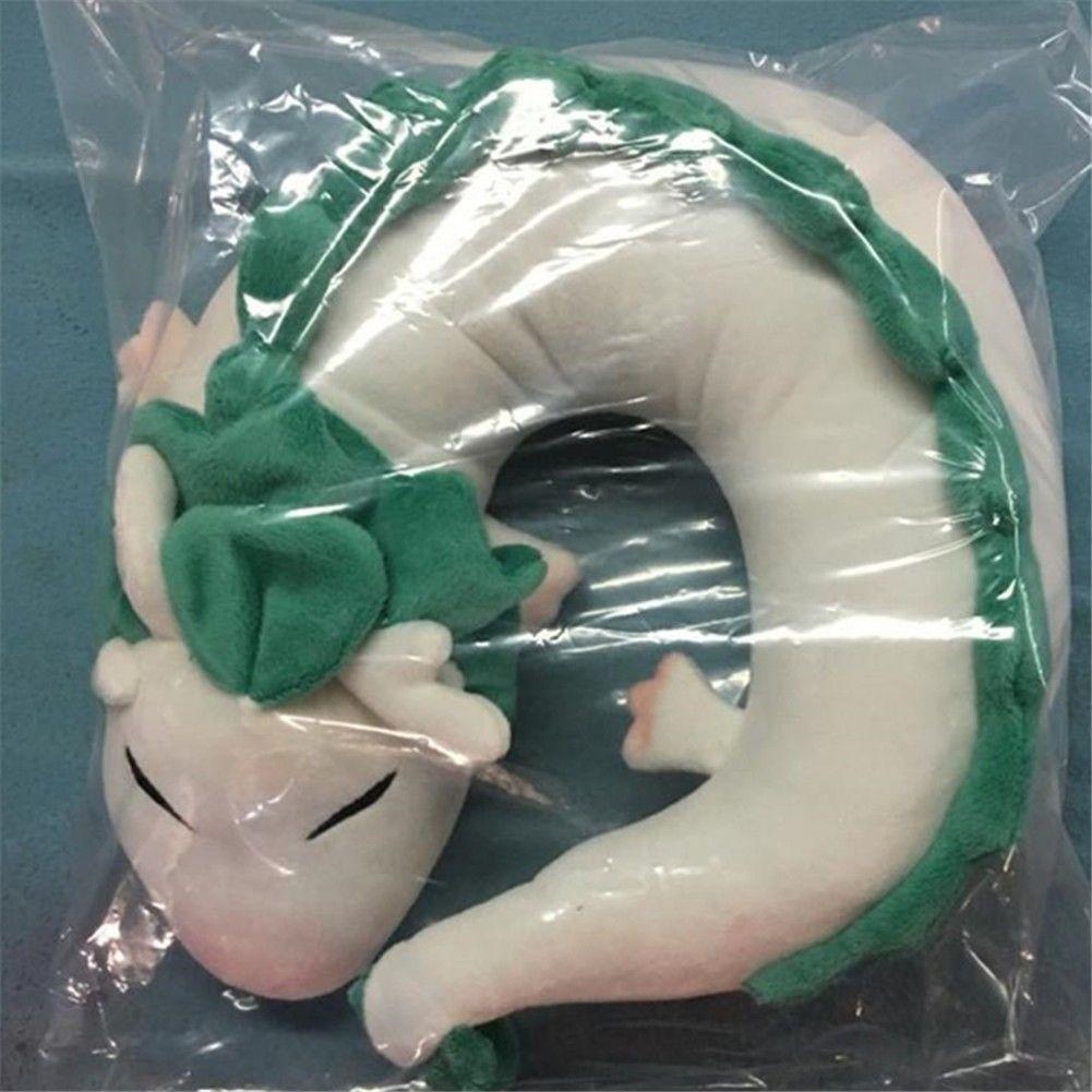Anime Spirited Away White Dragon Haku Animal U-Shape Neck Doll