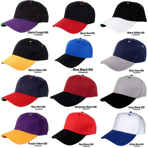 Nueva gorra de béisbol de color liso para hombres y mujeres talla ajustable - Imagen 8 de 66