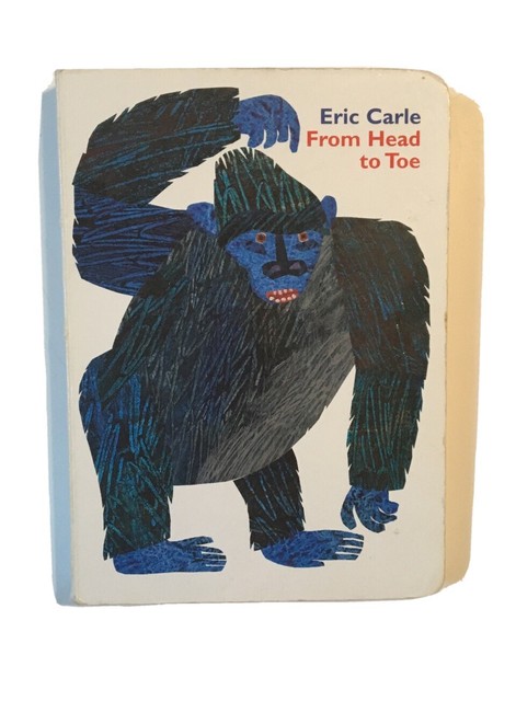 Eric carle from head to toe board book - opmnewyork