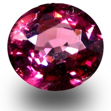 1.12 ct AAA World class Oval Shape 6 x 6 mm Pinkish Red Rhodolite Garnet