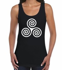Celtic Spiral Women's Vest Tank Top - Pagan Wicca Festival
