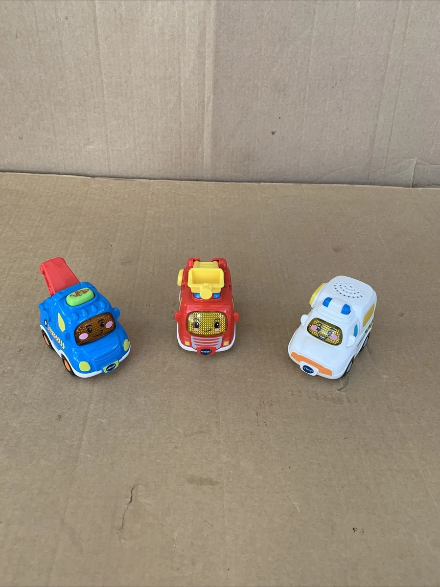 VTech 242163 Toot Drivers 3 Car Pack Emergency Vehicles eBay