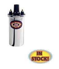 Pertronix 40001 - 1.5 OHM .40,000 Volts Oil Filled Canister Coil - Chrome