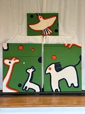 Vintage 70’s Marimekko Fabric wall art panels