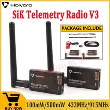 Holybro SiK Telemetry Radio V3 100mW/500mW 433MH/915MHz Open-source SiK firmware