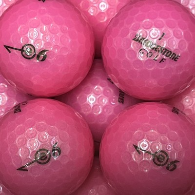 25 BRIDGESTONE GOLFBÄLLE/LAKEBALLS E6 PINK AAAA/AAA