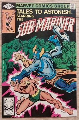 Tales To Astonish (1979) #4 Marvel Comic Reprints Sub-Mariner (1968) #4 B4P3
