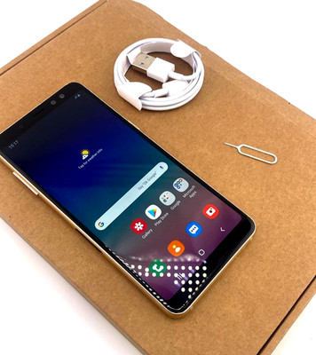 Samsung Galaxy A8 2018 32GB entsperrt gold Android Handy, Garantie, schnell/kostenlos.