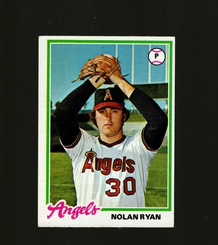 1978 Topps  #400 Nolan Ryan EX-EXMINT HOF Angels MLB Vintage Baseball Card