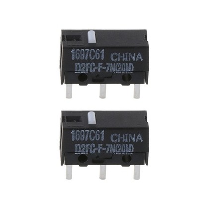 Original Mouse Switches Microswitch Switch 20M Clicks 2pcs/Set