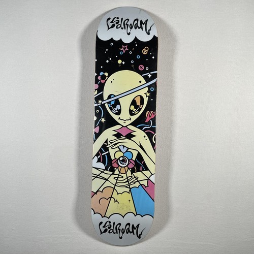 LSDREAM Skateboard Deck Skate Alien Art Galaxy Psychedelic EDM Merch Rave Skater