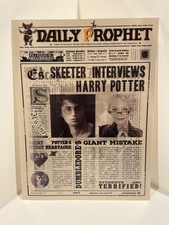 Harry Potter Rita Daily Prophet 3D Changing Holographic Lenticular Poster