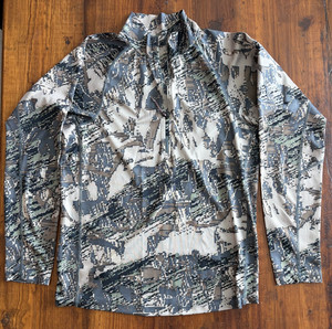 Sitka Gear Core Zip-T - Lightweight 1/4 Zip - Medium - Optifade Open County
