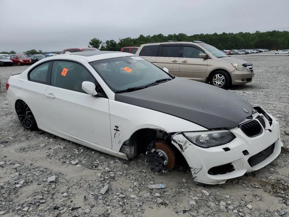 Radiator Coupe Auxiliary Left Hand Fender Mounted Fits 11-13 BMW 335i 5137456 - Image 4 of 4