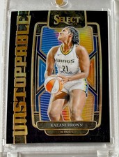 2024 Select WNBA - Black Pandora SSP Unstoppable Kalani Brown Wings/Mercury #6/8