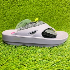 Oofos OOriginal Womens Size 5 Mauve Beach Walking Outdoor Flip Flop Sandals