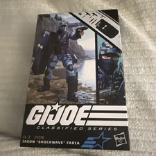 Hasbro G.I. Joe Classified Series Jason    Shockwave    Faria Action Figure