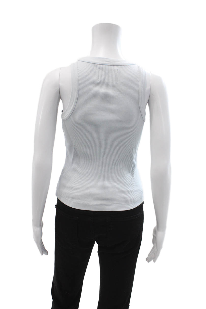 Amo Women Basic Sleeveless Solid Yellow Cotton Ro… - image 12