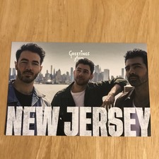 Jonas Brothers Postcard New Jersey Rare Greetings Nick Joe Kevin Hometown
