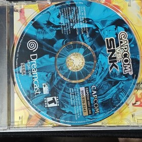 Capcom Capcom vs. SNK Sega Dreamcast NTSC-U/C T-Teen Fighting Manual