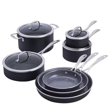 Henckels Capri Ceramic 11-pc Aluminum Ceramic Nonstick Cookware Set