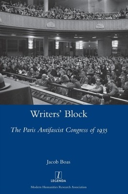Boas - Writers' Block  The Paris Antifascist Congress of 1935 - New ha - X555z
