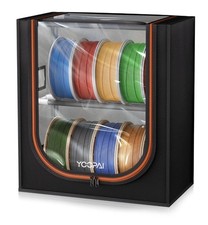 3D Printer Filament Storage Box with Desiccants - 2 Tiers Metal Filament Storage