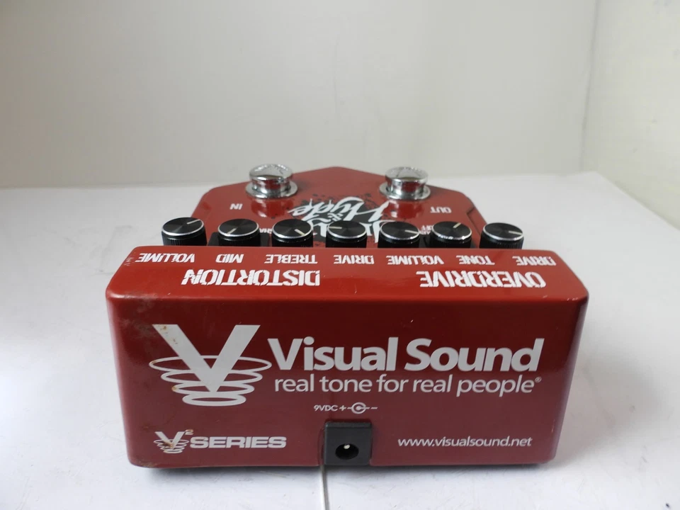 Visual Sound Jekyll and Hyde Distortion/Overdrive Effects Pedal Version 2 v2 - Image 4 of 4