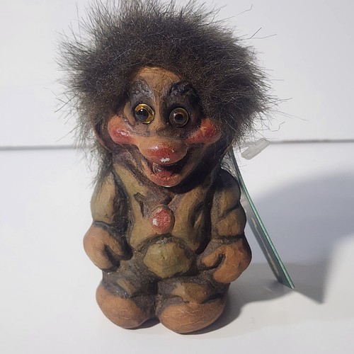 Troll Vintage Nyform Norvège – Vieille Femme N°113 – Fait Main – Années 70/80