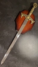 THE KNIGHTS TEMPLAR Crusader Display Sword