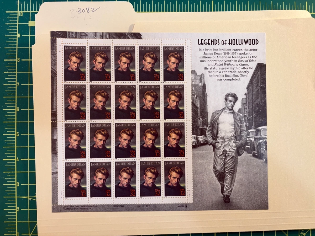 James Dean Stamp Sheet for sale | eBay