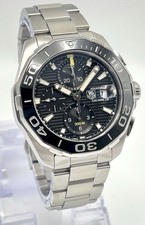 Tag Heuer Aquaracer Calibre 16 Mens Chronograph Automatic CAY211A In Exc. Cond 3