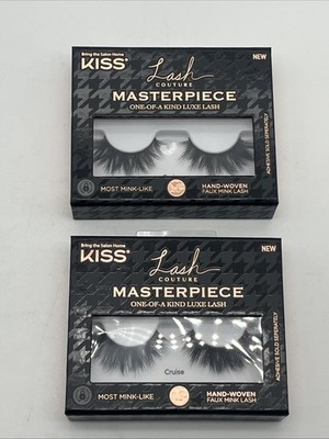 2 Pack KISS Faux Mink Lash Couture Masterpiece CRUISE
