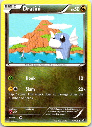 Dratini 49/108 XY - Roaring Skies Common