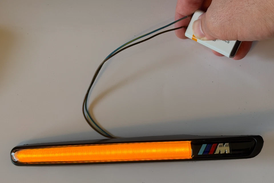 Custom BMW 1M E82 Side Markers | Complete Install Kit, No OE Clips/Braces Needed - Bild 4 von 4