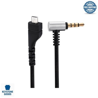 6.6 Ft Compatible Replacement Audio Cable for SteelSeries 3, 5, 7 Pro Gaming ...