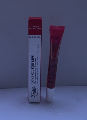 Kiehl's Love Oil for Lips  Glow Infusing Lip Treatment Apothecary Cherry 9m NIB