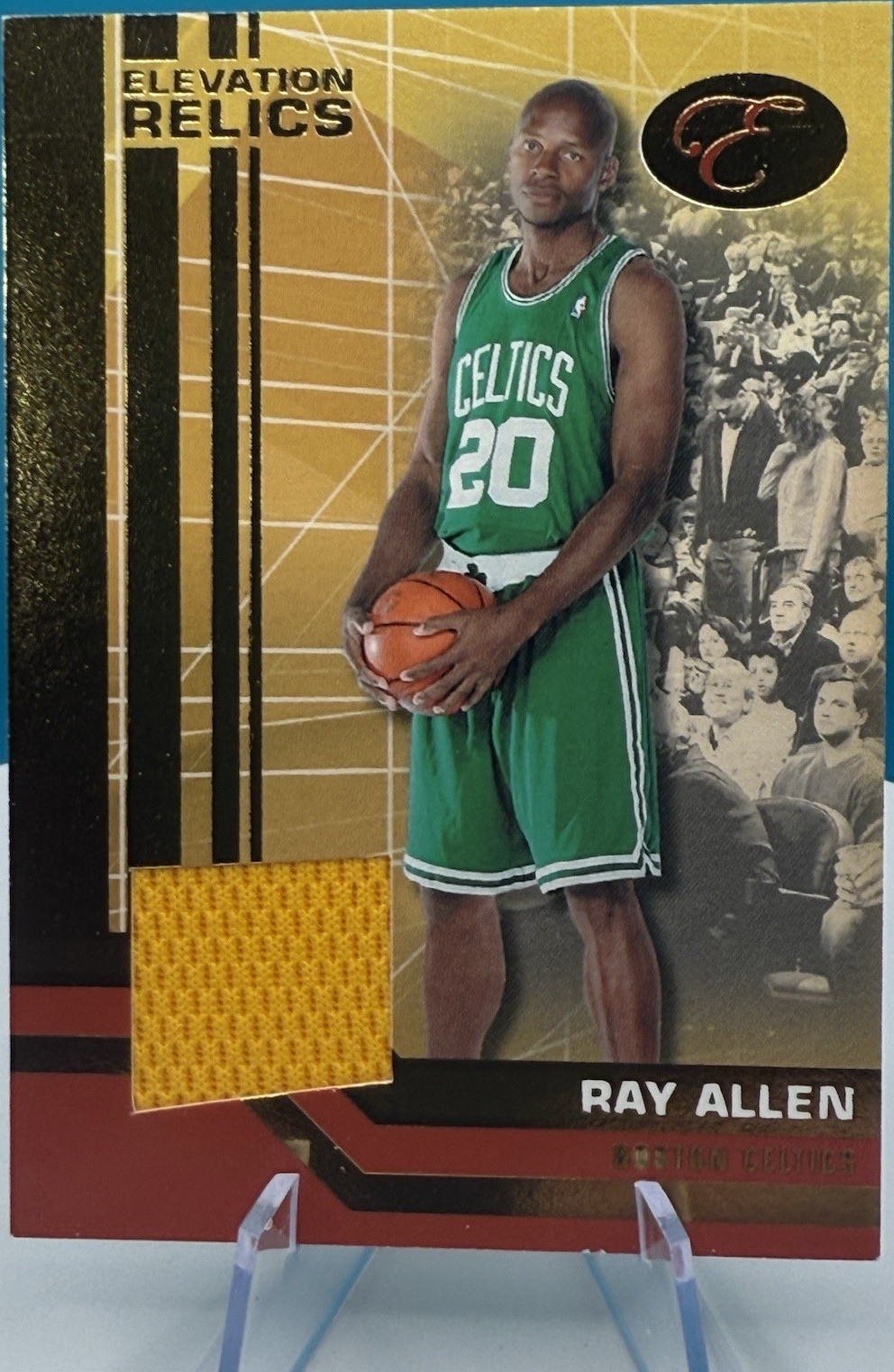 Topps 2007-08 Bowman Elevation Relics Ray Allen Celtics #ER-RA Red /49