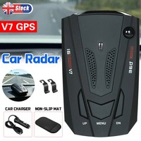 Police Safe Detector Voice Alert Speed 16 Band V7 GPS New Laser 360°. Car Radar