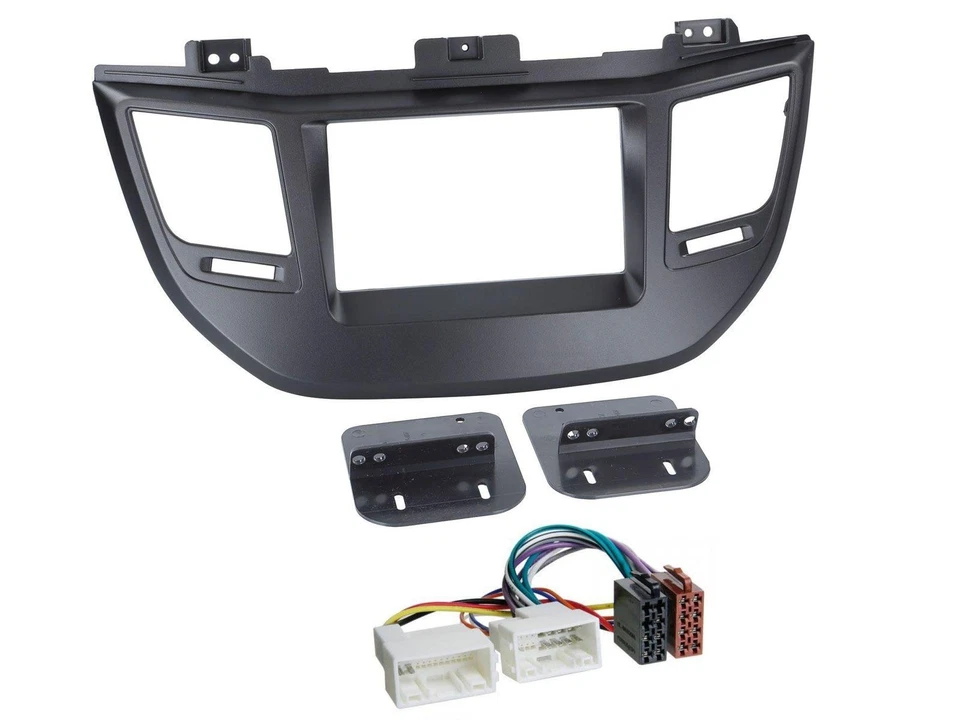 Kenwood CD 2DIN DAB USB MP3 Bluetooth Autoradio für Hyundai Tucson ab 15 schwarz - Bild 3 von 4