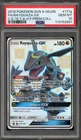Pokemon Rayquaza GX Hidden Fates Premium Coll. Full Alt Art Promo #177a PSA 10