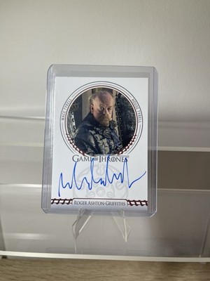 2024 Rittenhouse Game of Thrones Roger Ashton-Griffiths as Mace Tyrell VL Auto