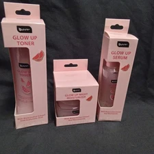 B•Pure Glow Up Toner, Serum and Night Moisturizer Watermelon Hyaluronic Acid Set