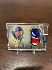 Topps 2017 Dynasty Kris Bryant Autograph Patch #AP-KB5 /5 Cubs