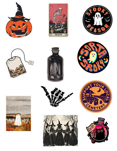 Halloween Stickers