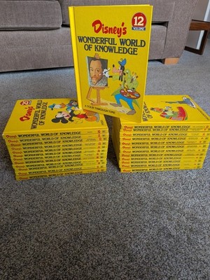 Disneys wunderbare Welt des Wissens Bücher 1 - 25 Bände Set & Jahrbücher